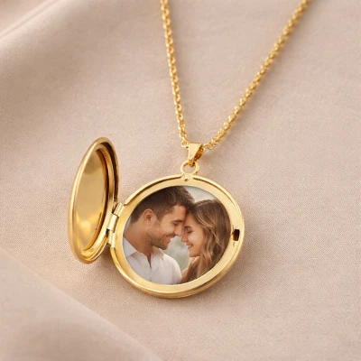 Колие медальон със снимка