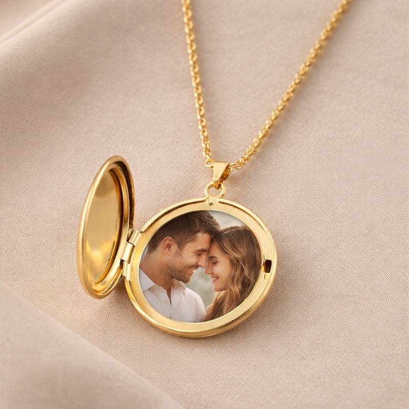 Колие медальон със снимка