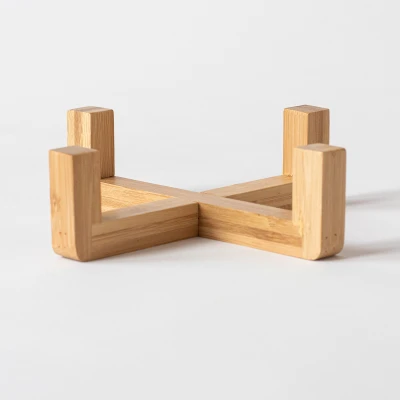 Държач от бамбук за керамична купа