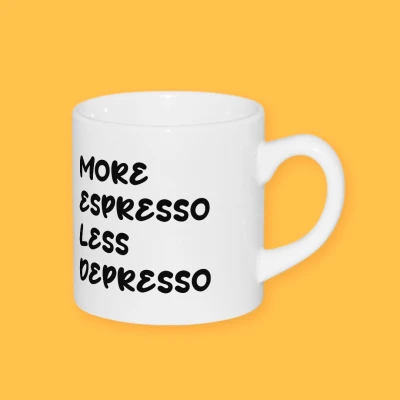 Персонализирана чаша за кафе - More espresso