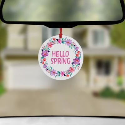 Персонализиран автомобилен ароматизатор - Прекрасна пролет
