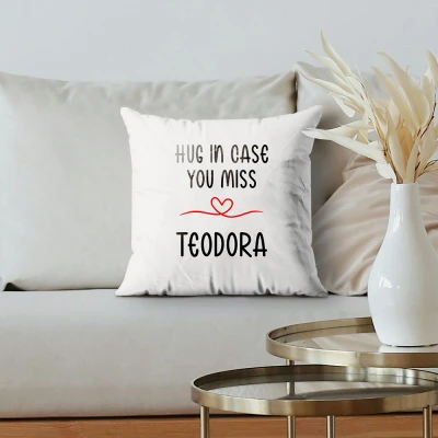 Персонализирана възглавница - В случай, че ти липсвам