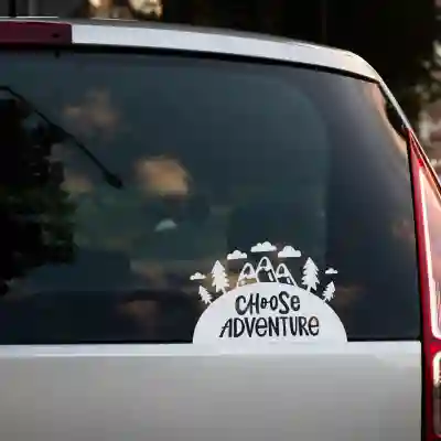 Стикер за кола - Choose Adventure