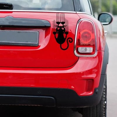 Стикер за кола - Cat Scratch