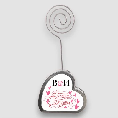 Поставка за снимка сърце - Always