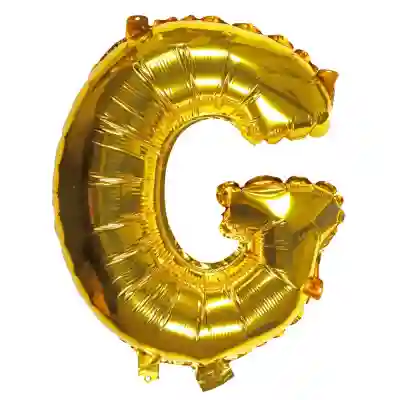 Букви с балони G