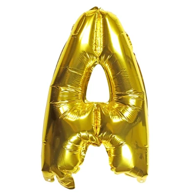 Букви с балони A