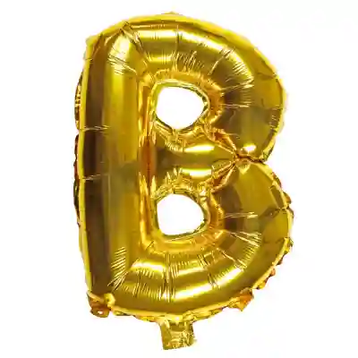 Букви с балони B