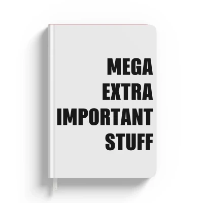 Персонализиран тефтер бял дневник