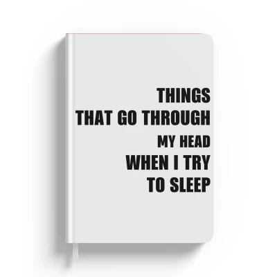 Персонализиран тефтер - Идеи преди сън