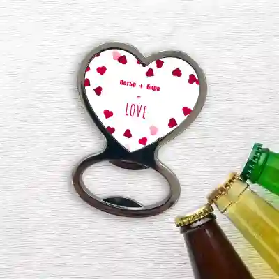 Отварачка за бутилки - Сърце