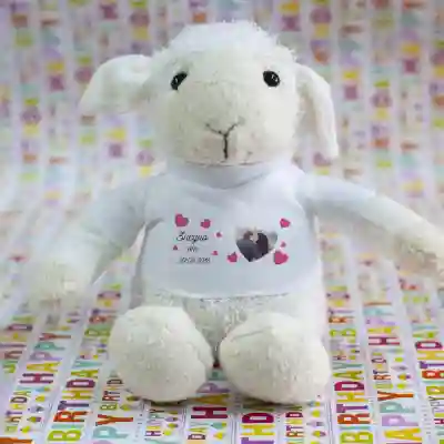 Овце Персонализирана плюшена играчка С изображение и текст