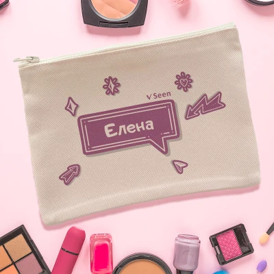 Персонализирани несесер за грим видяно