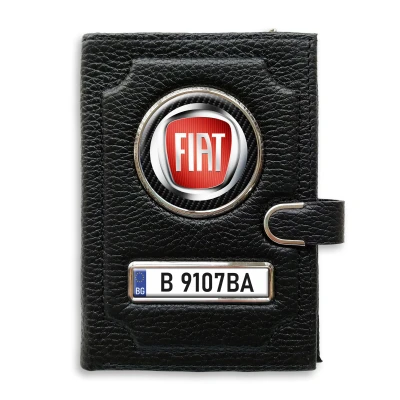 Портфейл с отделение за пари с клипс Фиат