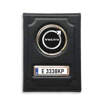 Персонализиран порт за документи Волво Силвър