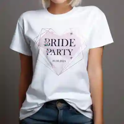 Персонализирана тениска за моминското парти – Bride Party