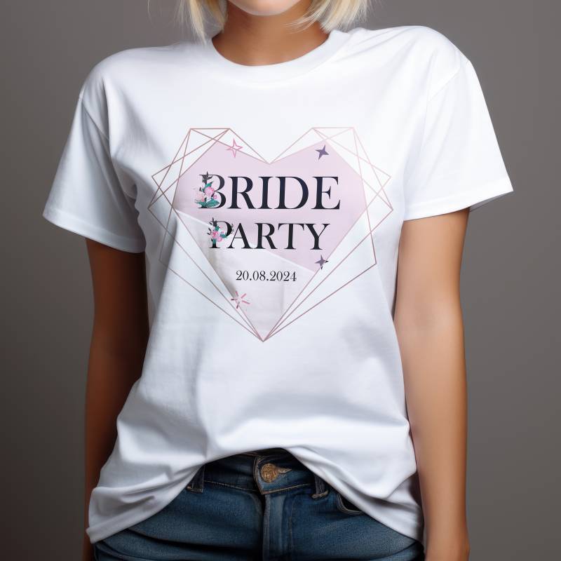 Персонализирана тениска за моминското парти – Bride Party