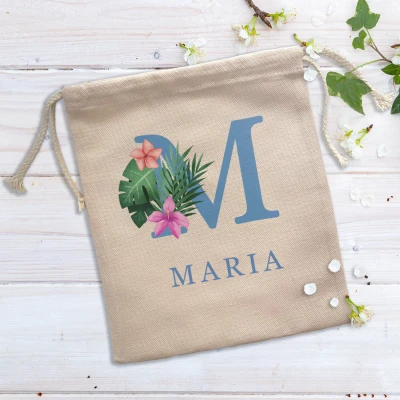 Персонализирани торбички за подаръци с буквите от азбуката