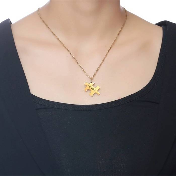 Персонализирано пъзел колие