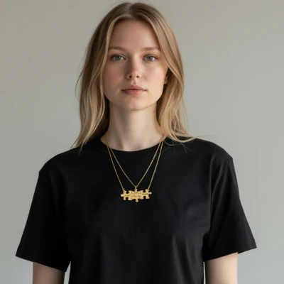 Персонализирано пъзел колие