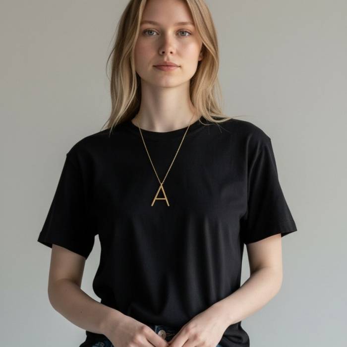 Персонализирано колие с твоята инициала