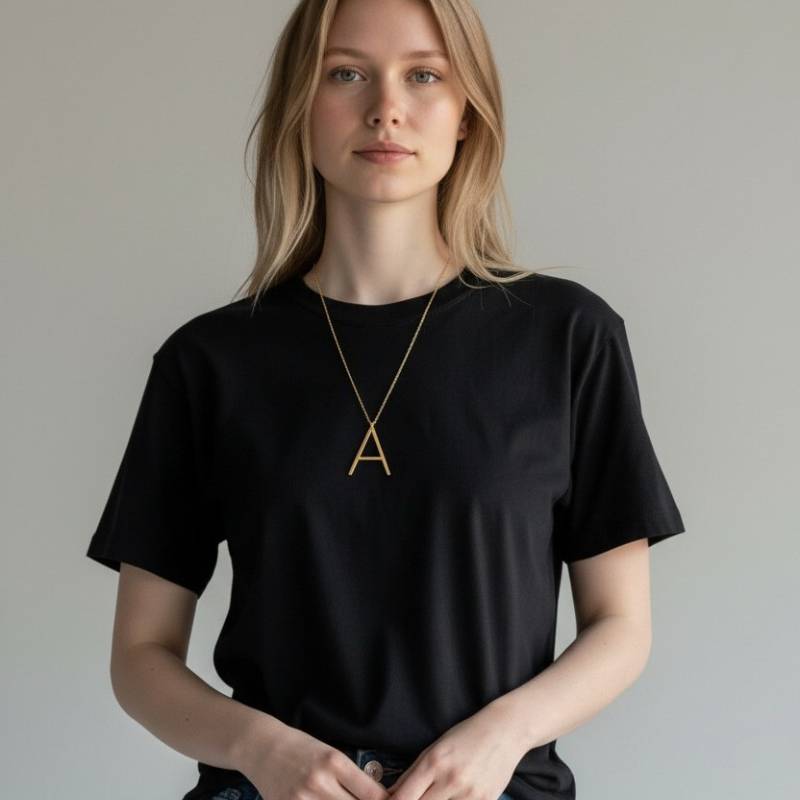 Персонализирано колие с твоята инициала