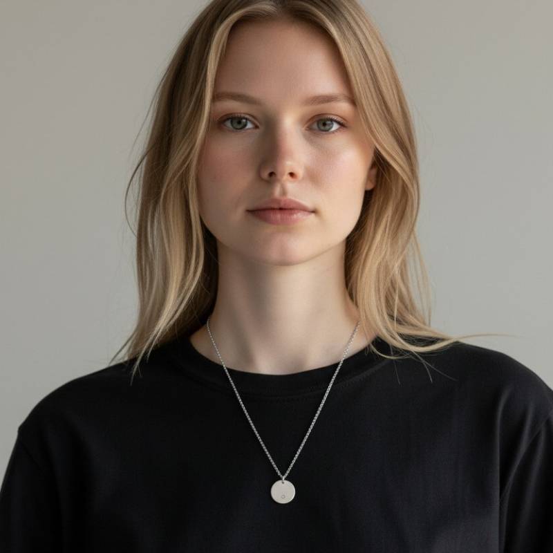 Персонализирано колие с инициала