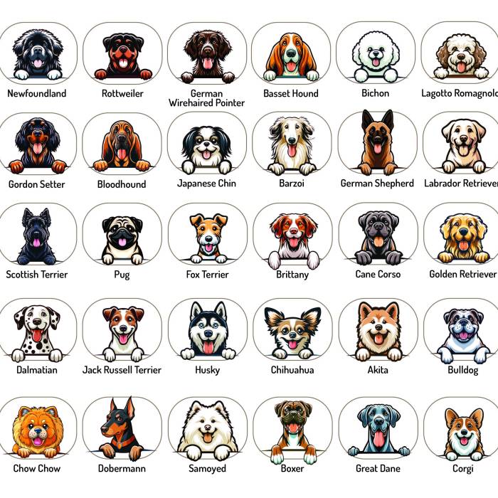 Персонализирана пластмасова купичка за кучета - Порода на кучето