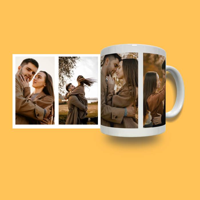 Персонализирана чаша - С 4 снимки