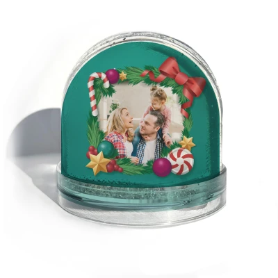 Персонализирана снежна топка – Магията на празниците