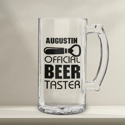 Персонализирана халба за бира – Дегустатор на бира