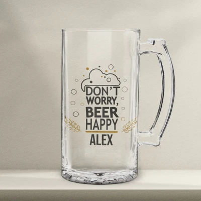Персонализирана халба за бира – Не се притеснявай