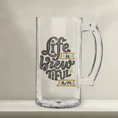 Персонализирана халба за бира – Life is Brewtiful