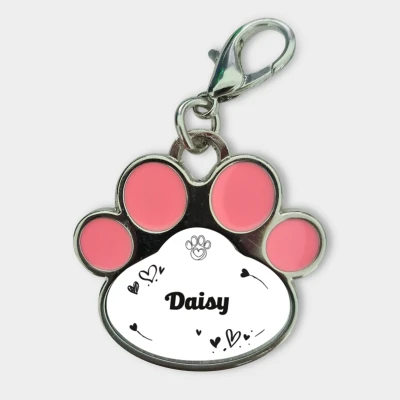 Персонализиран медальон за животни – Гравиран с името на животното