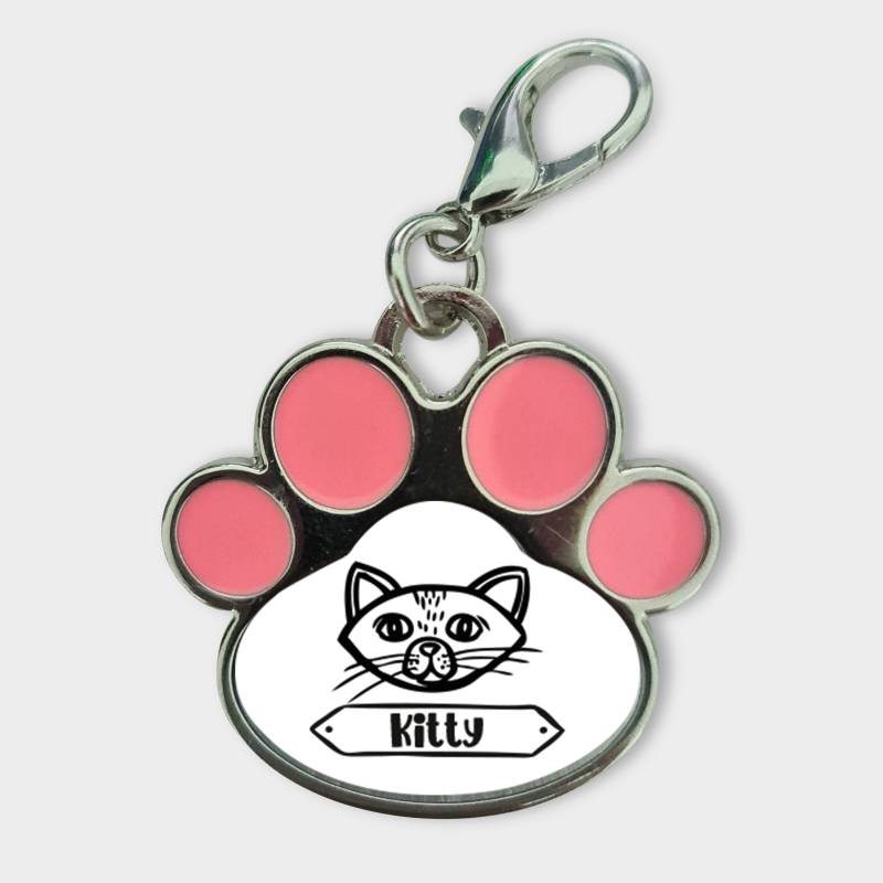 Персонализиран медальон за животни - Котенце