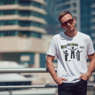 Персонализирана тениска за ергенско парти - Краят наближава