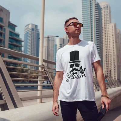 Персонализирана тениска за ергенско парти – Младоженец