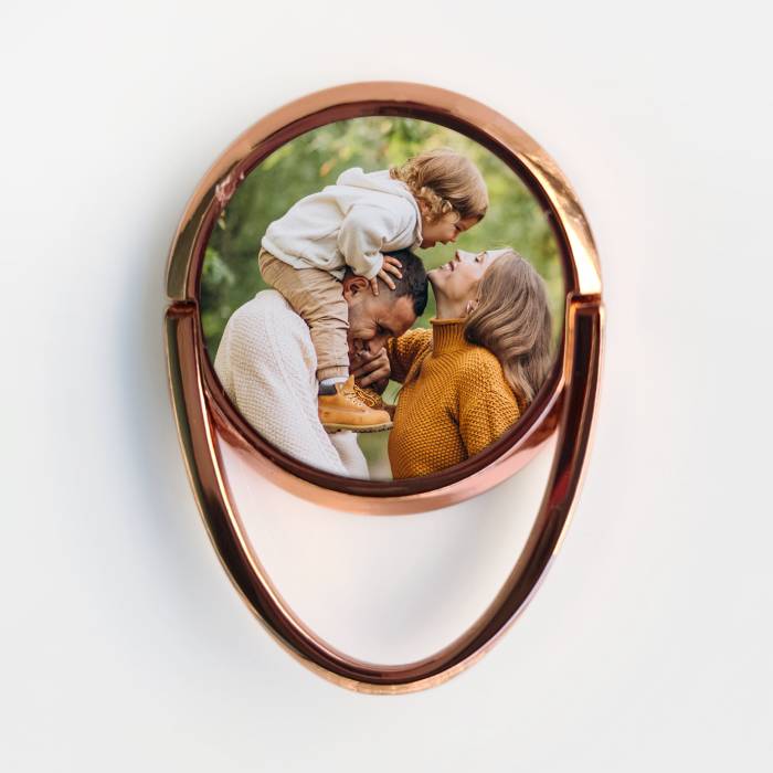 Персонализирана поставка за телефон тип пръстен – Със снимка