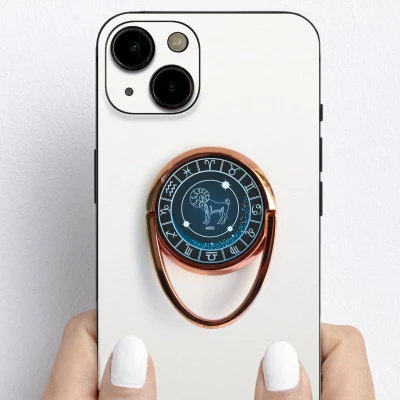 Персонализирана поставка за телефон тип пръстен - Овен