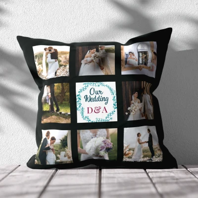 Персонализирана възглавница – Нашата сватба