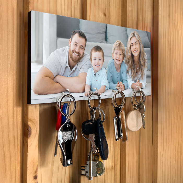 Персонализирана стойка за ключове - С една снимка
