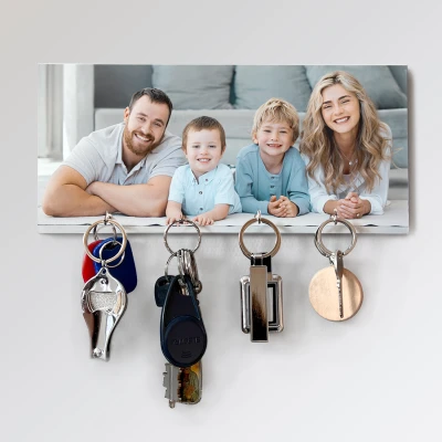 Персонализирана стойка за ключове - С една снимка