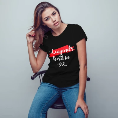 Персонализирана дамска тениска - Легендите се раждат