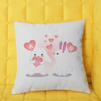 Персонализирана възглавница с инициали