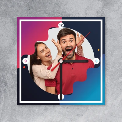 Персонализирани стенни часовници с изображения