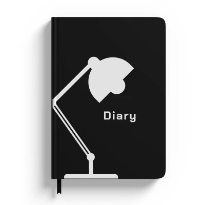 Персонализиран тефтер лампа с текст