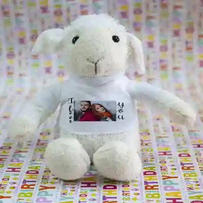 Овца - персонализирана плюшена играчка Love You