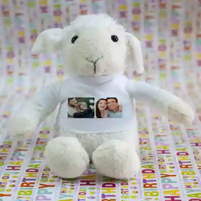 Овце Персонализирана плюшена играчка С две изображения