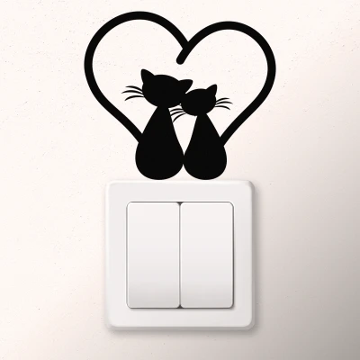 Превключване на стикери Котка