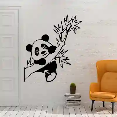 Панда стена стикер